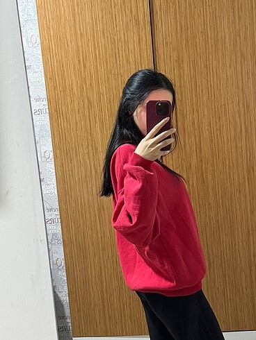 s Beden Kırmızı sweat