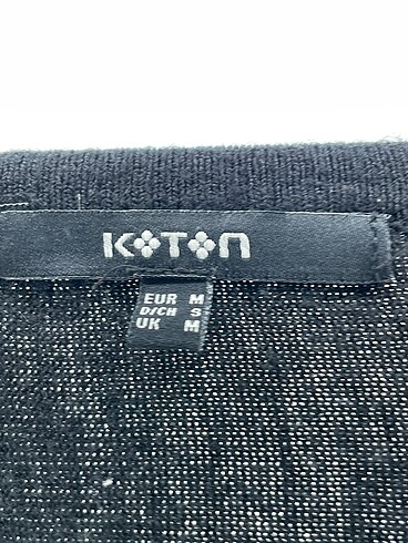 m Beden siyah Renk Koton Kazak / Triko %70 İndirimli.