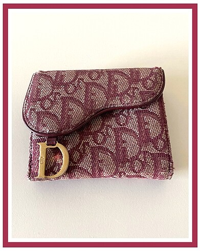 Dior Cüzdan / Saddle Lotus Wallet