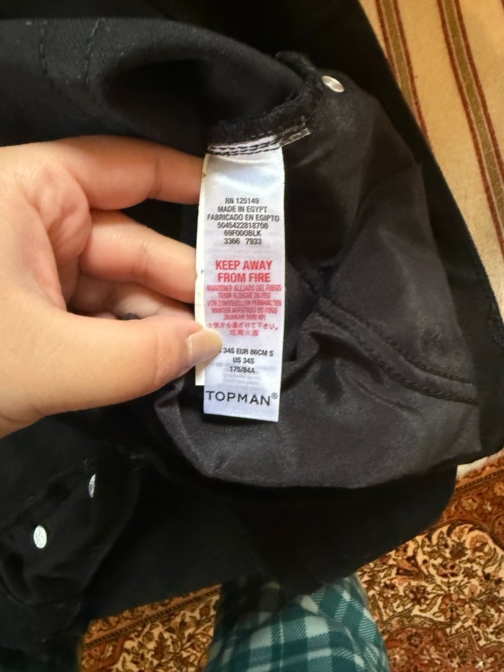 Topman slim Erkek Siyah Normal Boy Denim Kot Pantolon - Görsel 4
