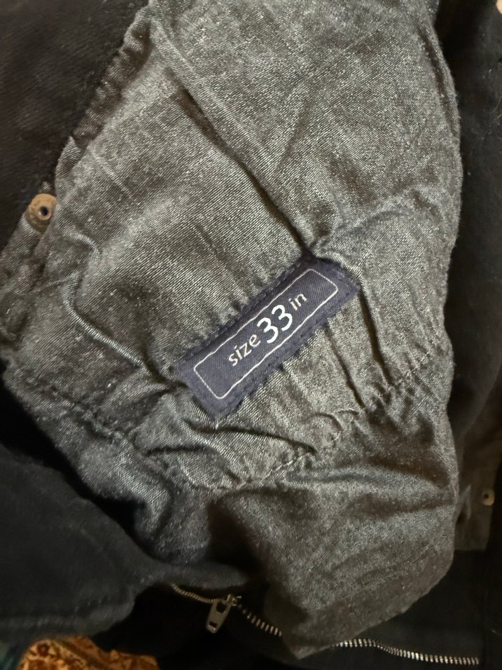 Zegna sport Siyah Erkek Kemerli Regular Fit Jean - Görsel 5