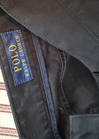 Polo Ralph Lauren Erkek Siyah Denim Midi Pantolon - Görsel 4