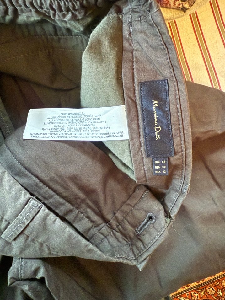 Massimo dutti Rahat Kesim Kahverengi Erkek Pantolon - Görsel 2