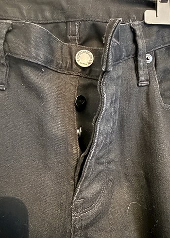 Emporio armani Siyah Regular Fit Erkek Kot Pantolon - Görsel 3