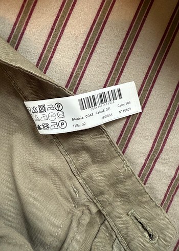 Massimo dutti Bej Rahat Kesim Erkek Keten Pantolon - Görsel 3