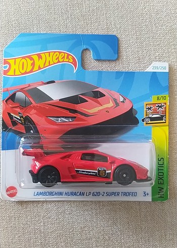 Kırmızı Lamborghini Huracán Oyuncak Araba