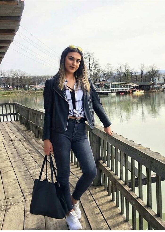 Hakiki deri ceket - Görsel 4