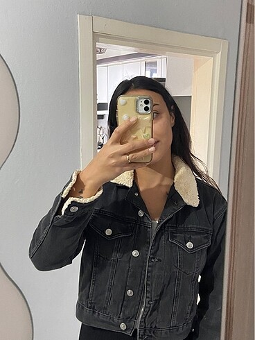 Crop kot ceket - Görsel 2