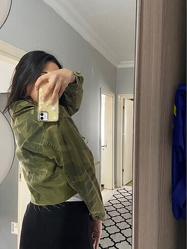 İnce crop ceket - Görsel 2