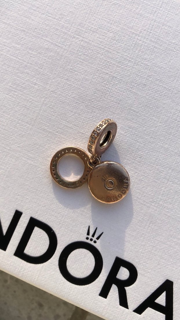 Pandora Rose Sallantılı Disk Charm - Görsel 3