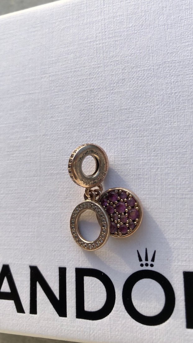 Pandora Rose Sallantılı Disk Charm - Görsel 2