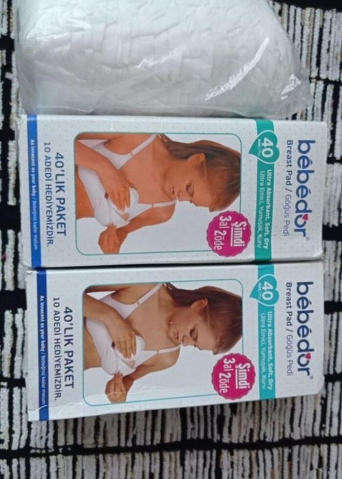 Süt sağma pompası+3 kutu gögüs pedi+bir kutu süt torbası - Görsel 5