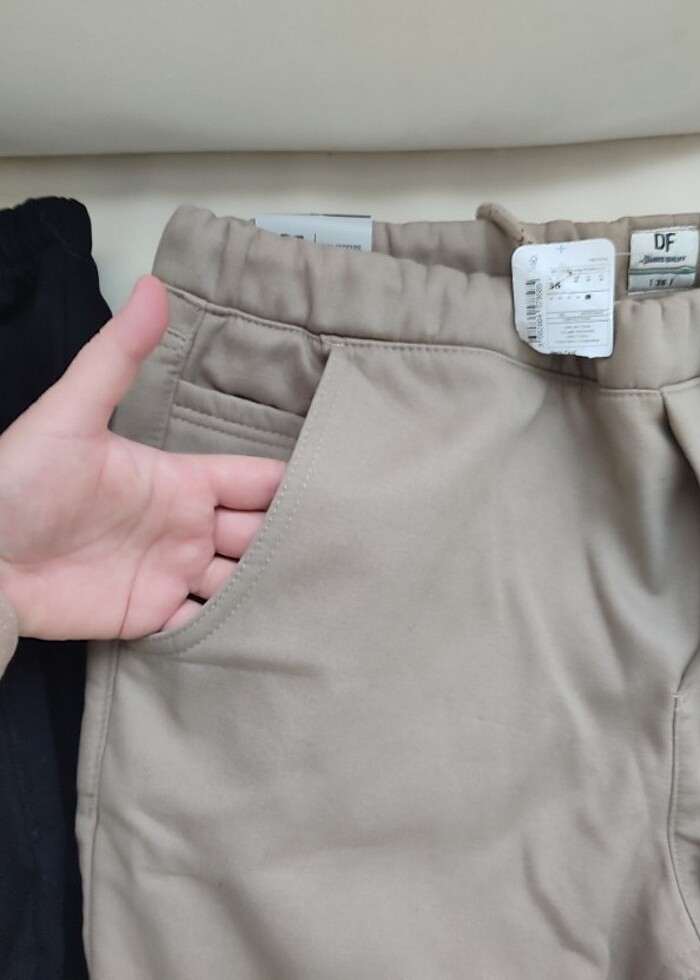 Defacto joger keten pantolon(içi polarlı) (2 adet) - Görsel 4