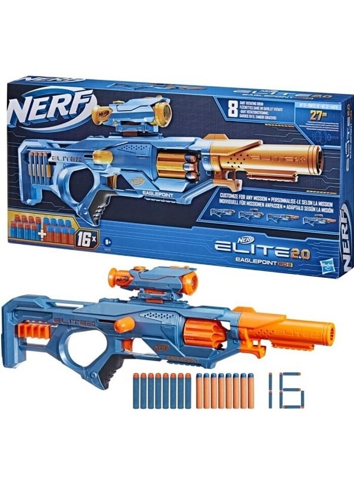 Nerf Elite 2.0 Eaglepoint RD-8 Dart Tabancası
 - Görsel 2
