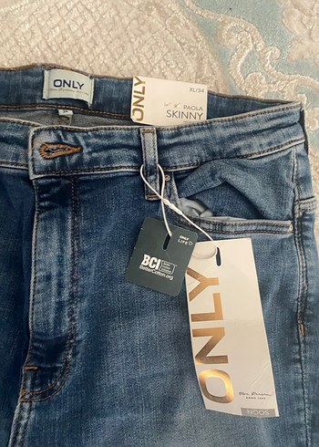 Kadın Mavi Denim Skinny Jean - Görsel 2