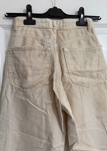 Bej Kadın Pantolon - Görsel 4