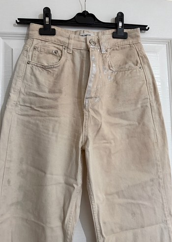 Bej Kadın Pantolon - Görsel 3