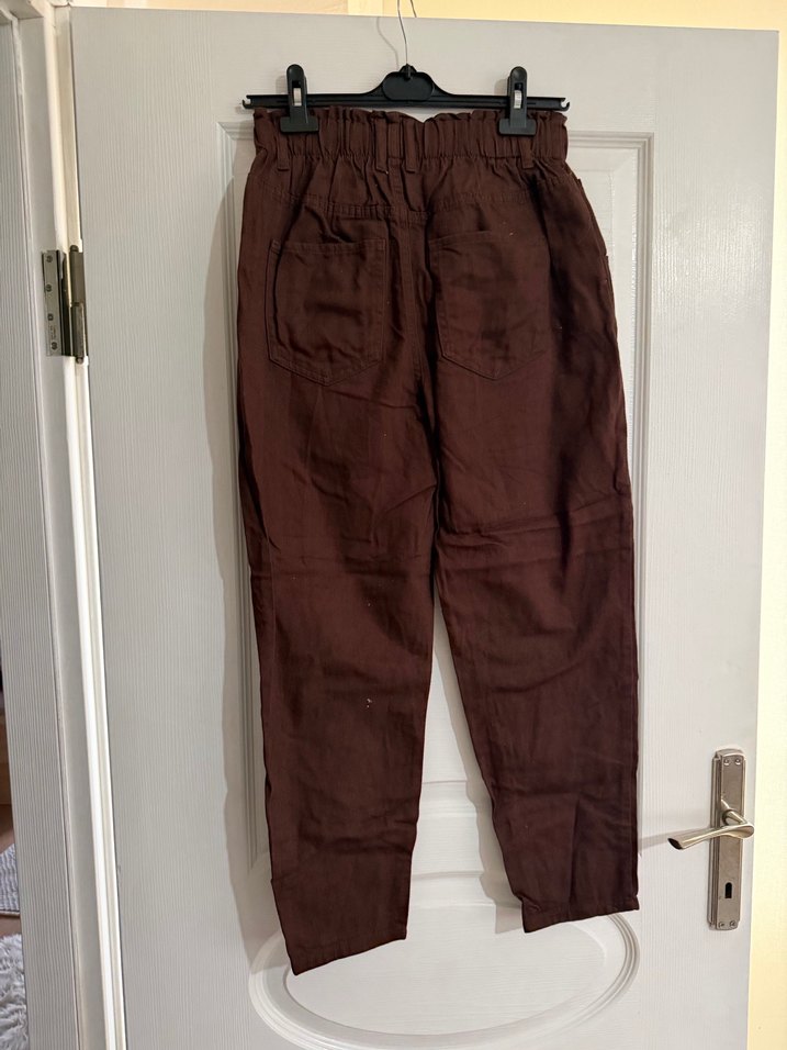 Kahverengi  Pantolon - Görsel 4