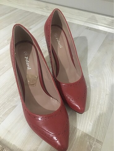 37 Beden kırmızı Renk Şık stiletto
