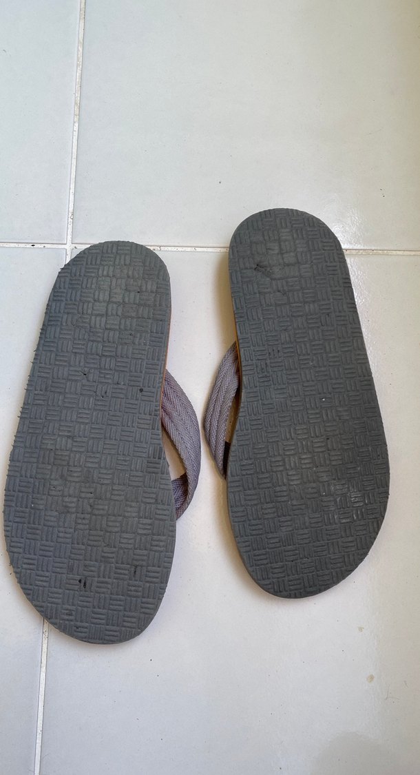 Gri Kayışlı Erkek Kauçuk Terlik - Görsel 2