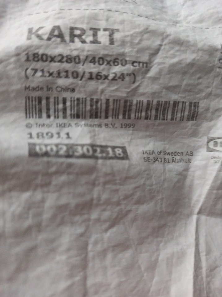 Parlak Turkuaz Renkli Yatak Örtüsü ikea 1.80 e 2.80ölçüleri - Görsel 3