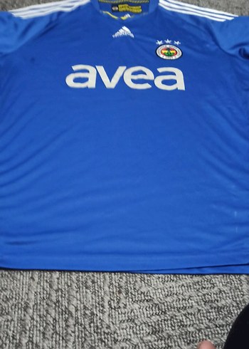 xl Beden mavi Renk Erkek Mavi Adidas Kısa Kollu Forma ,,2010 2011 sezon