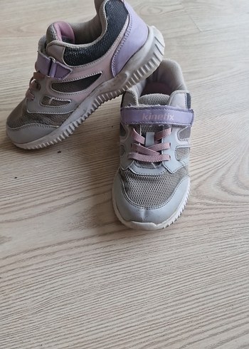 Kinetix Gri Kız Çocuk Sneaker Velcro