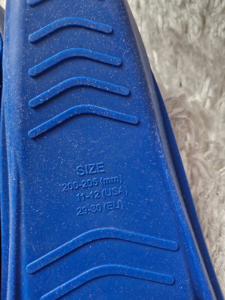 Mavi Erkek Su Ayakkabısı Velcro Bantlı - Görsel 3