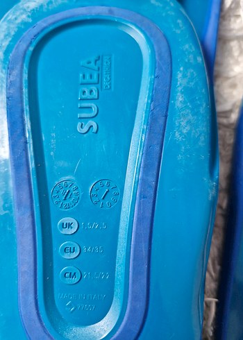 Mavi Erkek Su Ayakkabısı Velcro Bantlı - Görsel 7