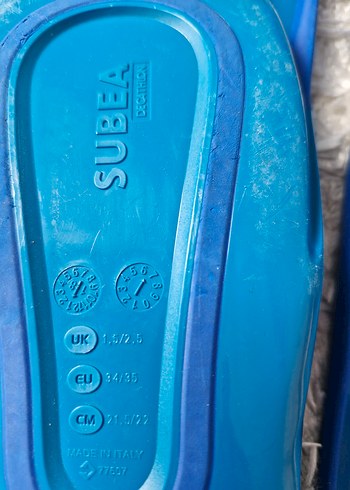 Mavi Erkek Su Ayakkabısı Velcro Bantlı - Görsel 6