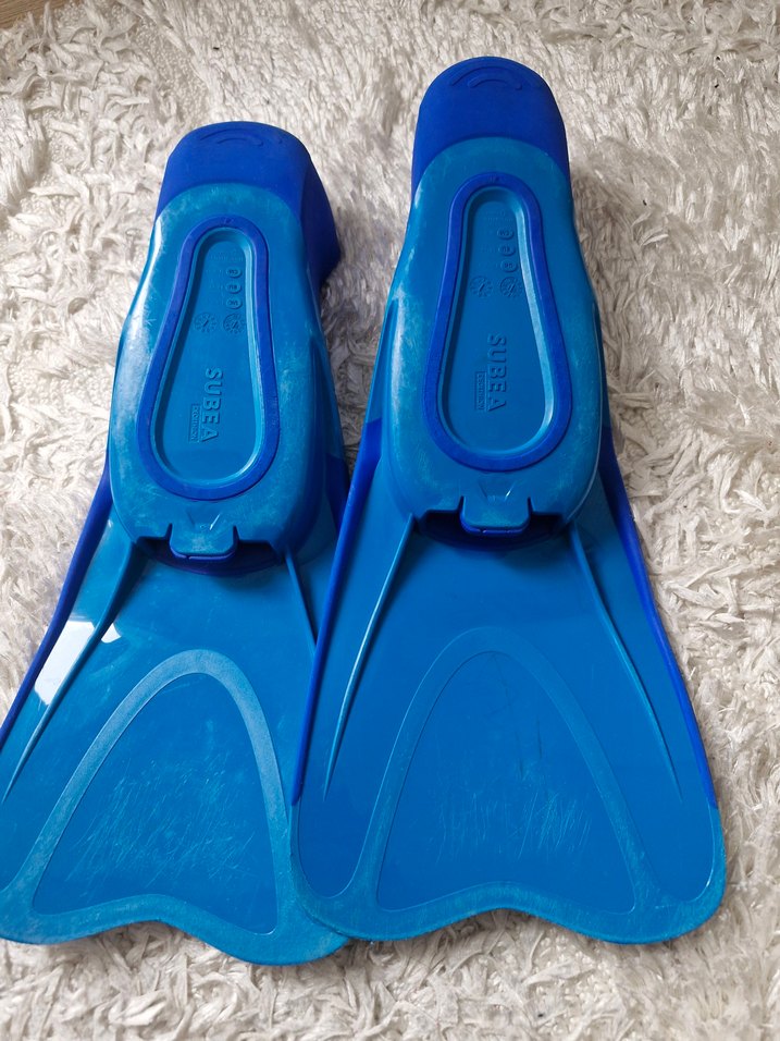 Mavi Erkek Su Ayakkabısı Velcro Bantlı - Görsel 5