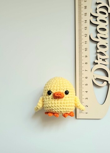 Beden Renk 6 adet minik civciv amigurumi oyuncak 5 cm