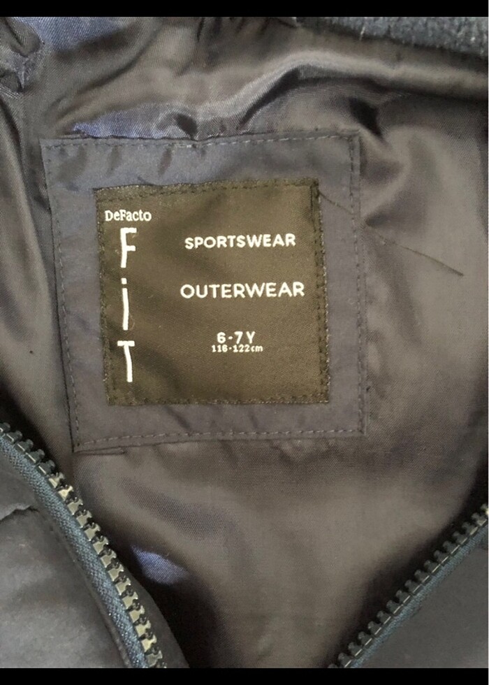 Lacivert mont - Görsel 2