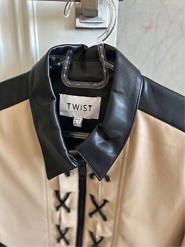 Twist Twist deri ceket