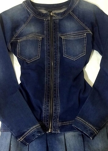 Benetton Benetton Jeans Orijinal Kot Ceket 