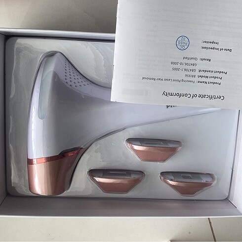 Philips lumea brı956 lazer cihazı