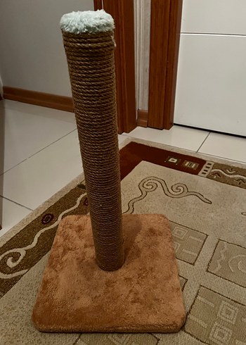 Pastel Kahverengi Kedi Tırmalama Tahtası - Görsel 3