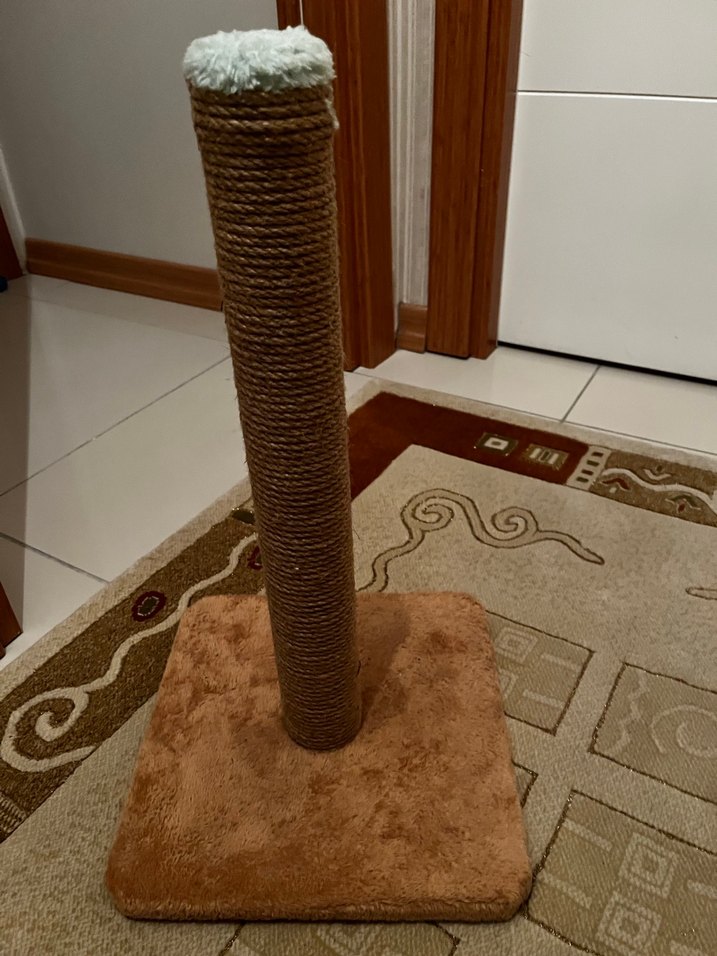 Pastel Kahverengi Kedi Tırmalama Tahtası - Görsel 3