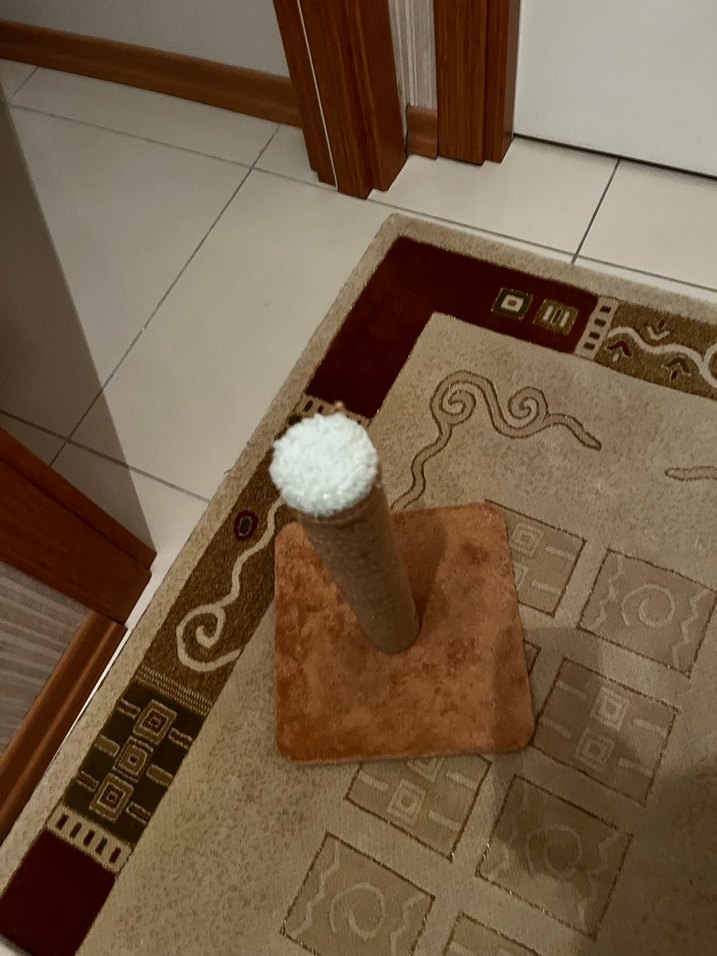 Pastel Kahverengi Kedi Tırmalama Tahtası - Görsel 2