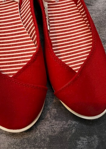 Kırmızı Babet Ayakkabı - Görsel 6