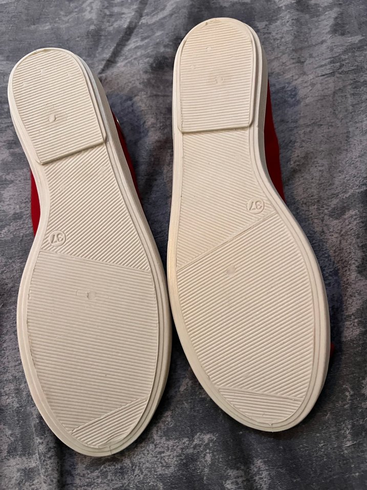 Kırmızı Babet Ayakkabı - Görsel 2