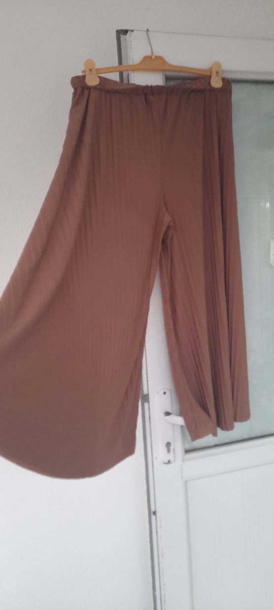 kamel renk sandy kumaş ikili takım - Görsel 2