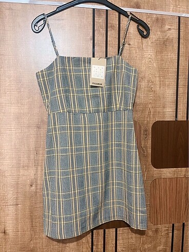s Beden çeşitli Renk Pull & Bear Mini Çizgili Elbise | Şık ve Rahat