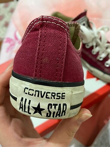 39 Beden bordo Renk Converse