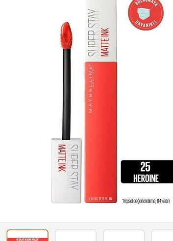 Maybelline Likit Mat Ruj - SuperStay Matte Ink L...
