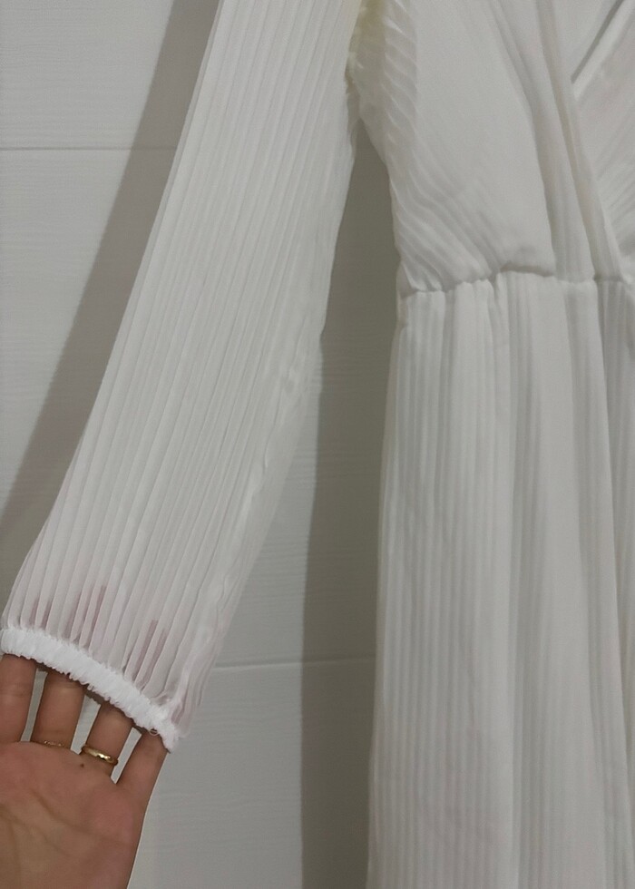 Beyaz elbise - Görsel 5