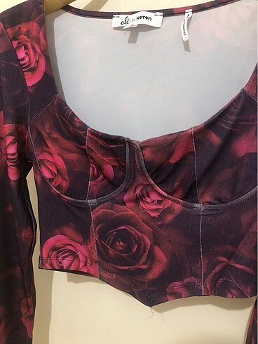 m Beden Crop bluz