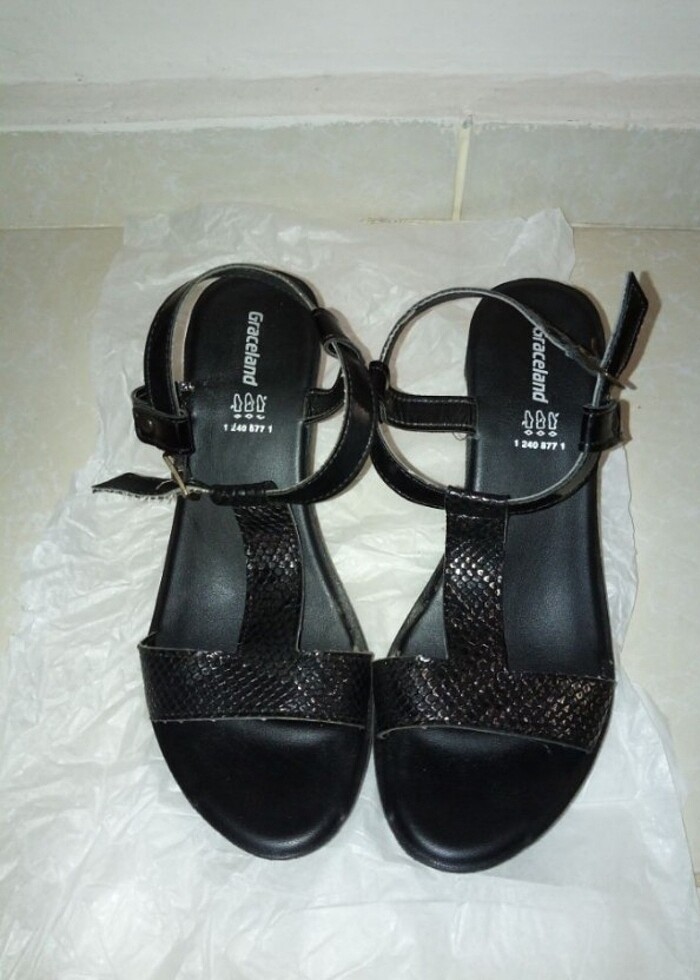 Siyah Kadın Ayakkabı - Görsel 2