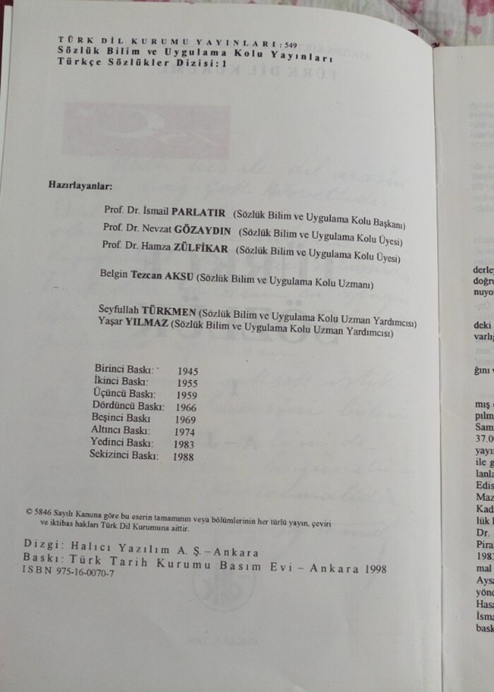 Türk Dil Kurumu Türkçe Sözlük - Görsel 3