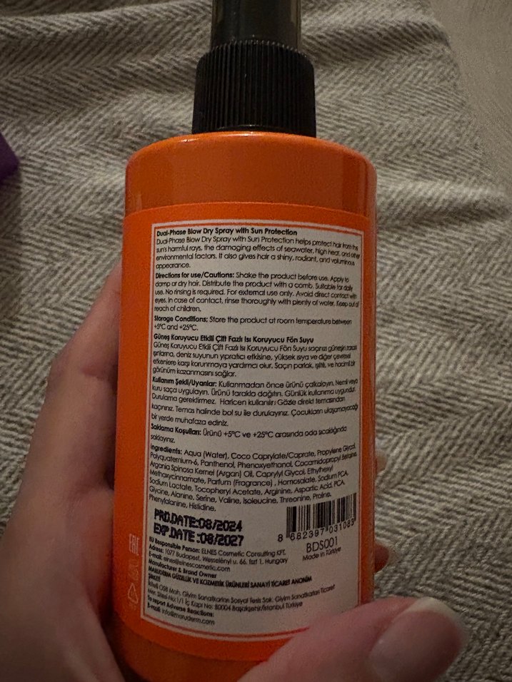 Maru.derm Güneş Koruyuculu İki Fazlı Saç Spreyi 200 ml - Görsel 2